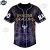 Imagine Dragons Skeleton Custom Baseball Jersey 2