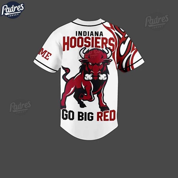 Indiana Hoosiers Basketball Team Custom NCAA Baseball Jersey 2