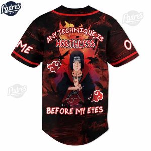 Itachi Uchiha Custom Baseball Jersey Online 1