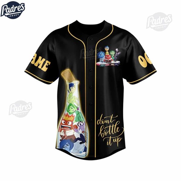 Its Okay To Feel All The Feels Inside Out Custom Baseball Jersey Style 2