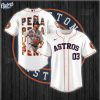 Jeremy Peña Baseball Jersey Houston Astros Design