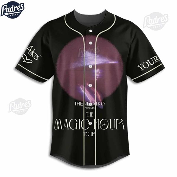 Jhene Aiko The Magic Tour Personalized Baseball Jersey Style 2