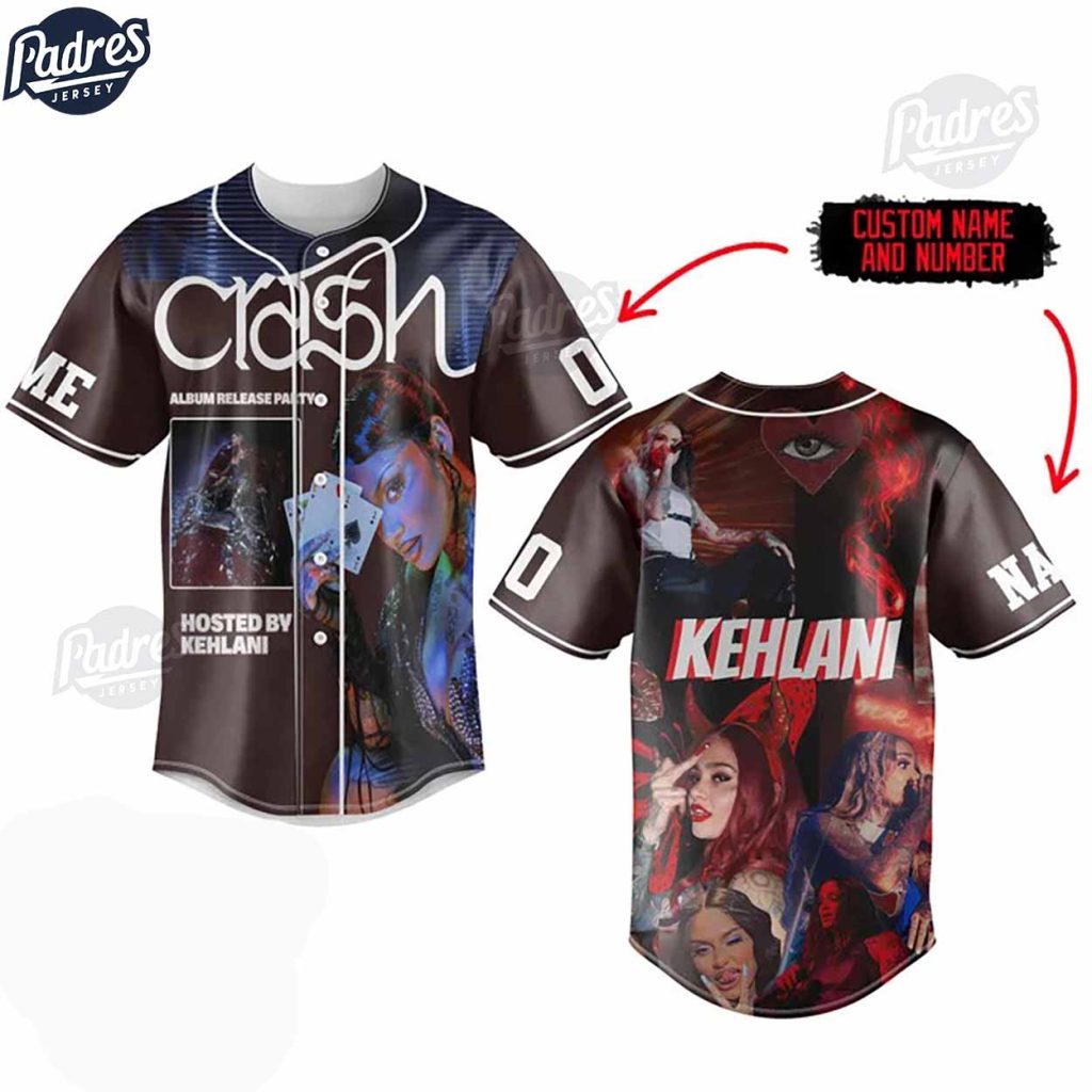 Kehlani Custom Baseball Jersey Music Fan Apparel