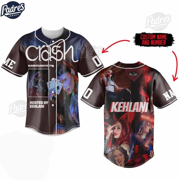 Kehlani Custom Baseball Jersey Music Fan Apparel 1