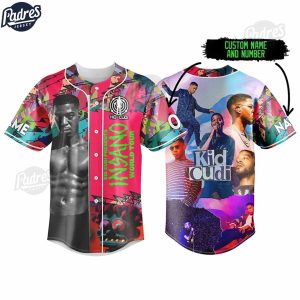 Kid Cudi Rapper Custom Baseball Jersey 1