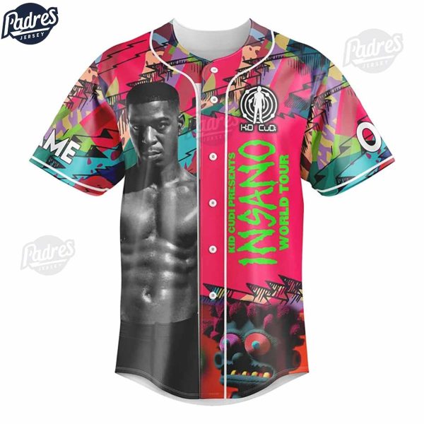 Kid Cudi Rapper Custom Baseball Jersey 2