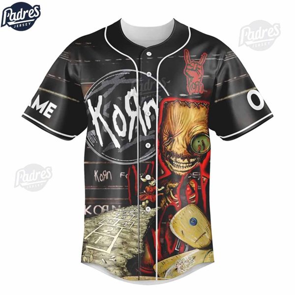 Korn Band Custom Baseball Jersey Gifts 2