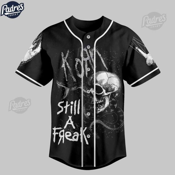 Korn Still A Freak Baseball Jersey 3