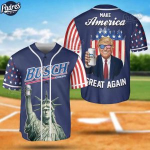 Light Beer Donald Trump Make America Great Again Baseball Jersey Style 1