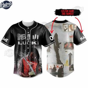 Lucki Rapper Custom Baseball Jersey 1