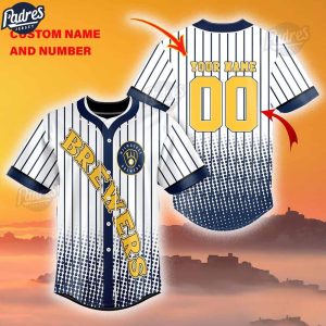 Milwaukee Brewers Premium Custom Baseball Jersey Style 1