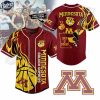 Minnesota Golden Gophers Basketball Team Custom Baseball Jersey 1