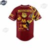 Minnesota Golden Gophers Basketball Team Custom Baseball Jersey 2