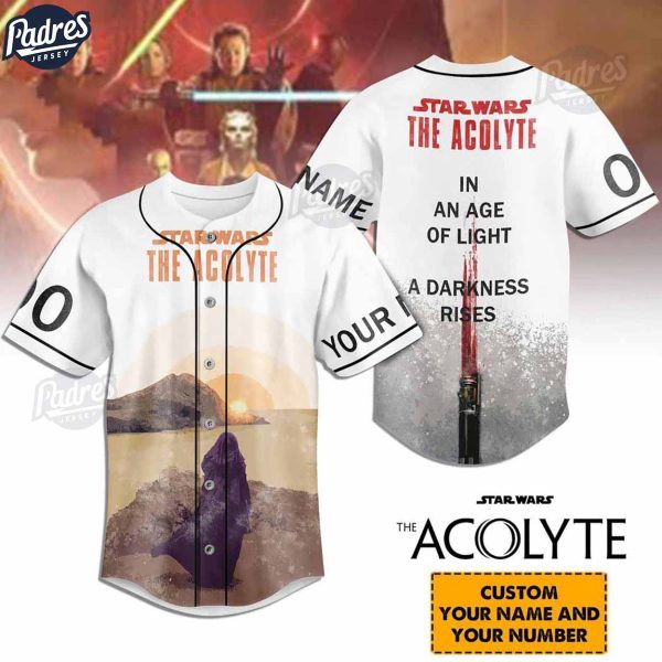 Movie Star Wars The Acolyte Custom Baseball Jersey Style 1 1