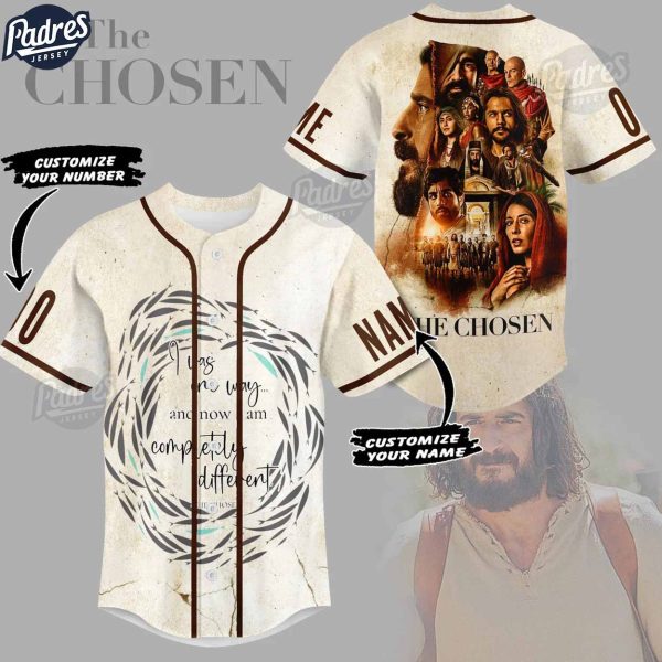 Movie The Chosen Custom Baseball Jersey 1