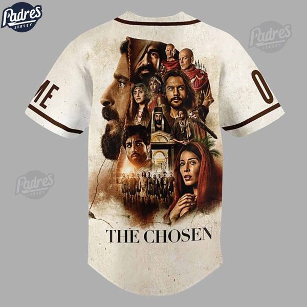 Movie The Chosen Custom Baseball Jersey 3