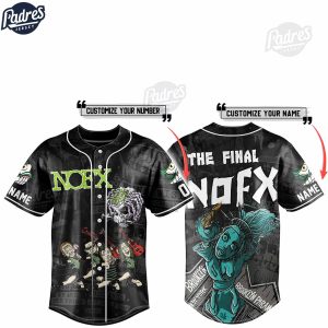 NOFX Band Custom Baseball Jersey 1