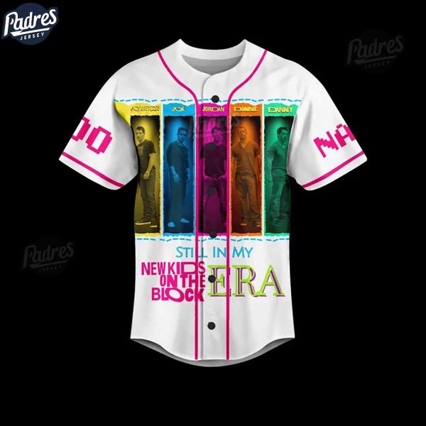 New NKOTB Blockhead For Life Custom Baseball Jersey 2