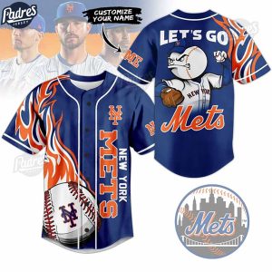 New York Mets Custom Baseball Jersey Fans Club 1