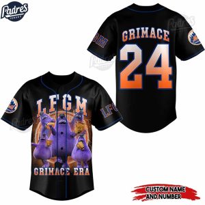 New York Mets LFGM Custom Baseball Jersey 1