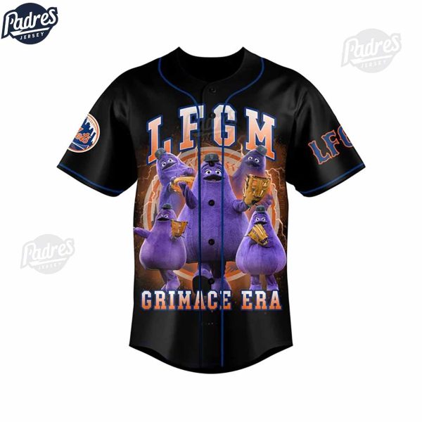New York Mets LFGM Custom Baseball Jersey 2