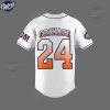 New York Mets LFGM Custom White Baseball Jersey 3