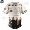 North America Tour 2024 Architects Custom Baseball Jersey Design 3