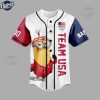 Olympic Paris 2024 Team USA Minion Custom Baseball Jersey 2