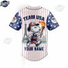 Olympic Paris Snoopy Personalized Baseball Jersey 2