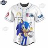 Olympic Paris Team USA Sonnic Custom Baseball Jersey 1