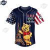 Olympic Paris Winnie The Pooh Personalized Baseball Jersey 2