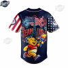 Olympic Paris Winnie The Pooh Personalized Baseball Jersey 3