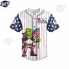 Olympic Team USA Custom Shrek Baseball Jersey 2