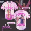 P!nk Summer Carnival Custom Baseball Jersey 1