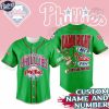 Philadelphia Phillies Green Custom Baseball Jersey Style 1