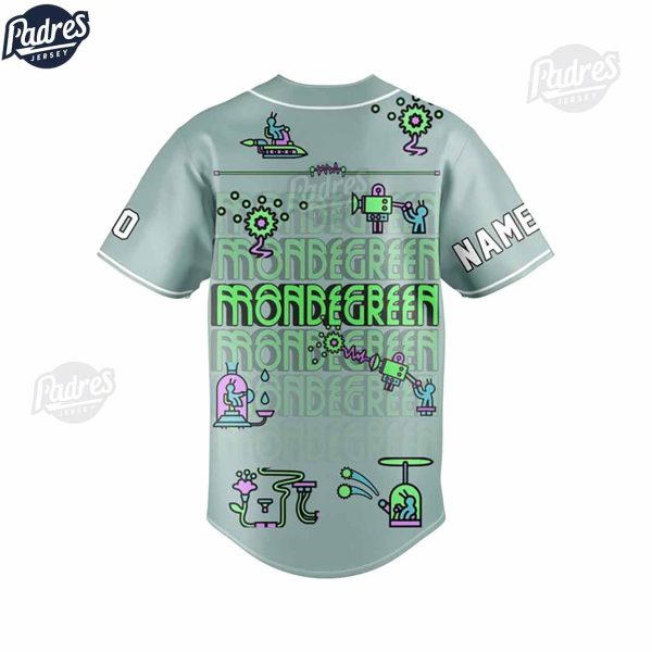 Phish Mondegreen Custom Baseball Jersey Style 3