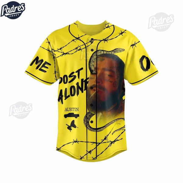 Post Malone Custom Baseball Jersey Fan Gear 2 1