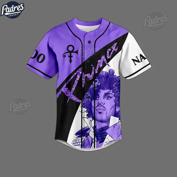 Prince Purple Rain Custom Baseball Jersey 3