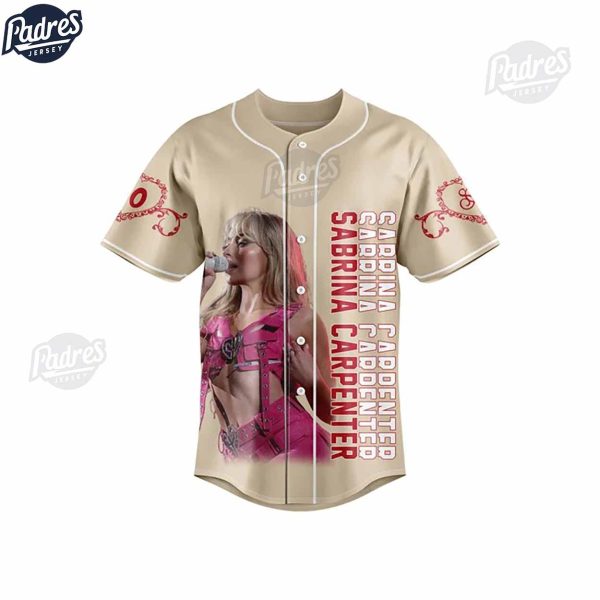 Sabrina Carpenter Custom Baseball Jersey Style 2 1