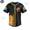 Scooby Doo Pizza Ghost Black Baseball Jersey 2