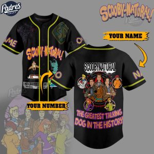 Scooby Doo Scoobynatural Custom Baseball Jersey Style 1