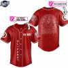 Slipknot Custom Red Baseball Jersey 2