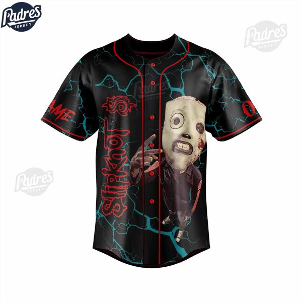 Slipknot Nobody Does It Better Than The Enemy Custom Baseball Jersey 3