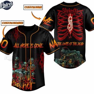 Slipknot Psychosocial Custom Baseball Jersey Style 1