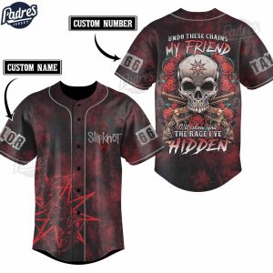 Slipknot The Devil In Custom Baseball Jersey Style 1