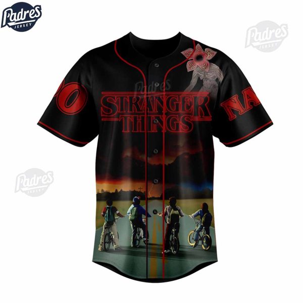 Stranger Things Dont Life Custom Movie Baseball Jersey 2