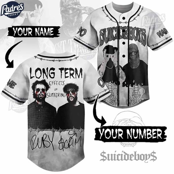 Suicideboys Custom Baseball Jersey 1