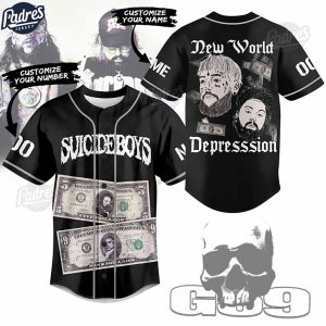 Suicideboys New World Depression Custom Baseball Jersey 1