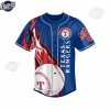 Texas Rangers Custom Baseball Jersey Fans MLB 2