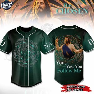 The Chosen You Follow Me Custom Movie Baseball Jersey 1